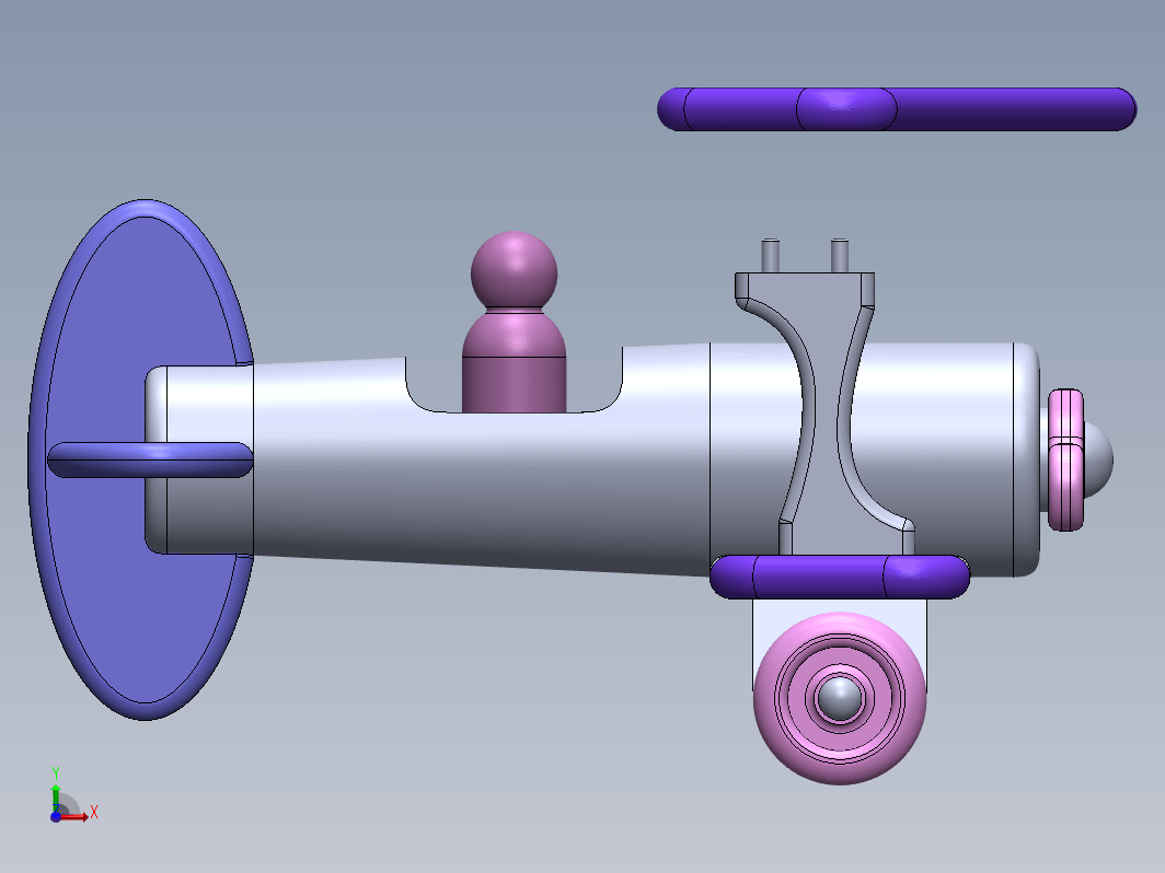 玩具飞机建模