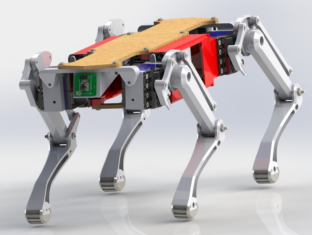 Quadruped Robot机器视觉四足机器人机械狗