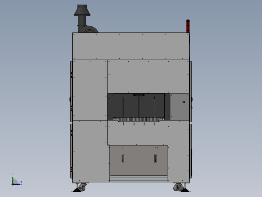 电路板UV固化机（3D模型+CAD工程图+生产BOM）缩略图