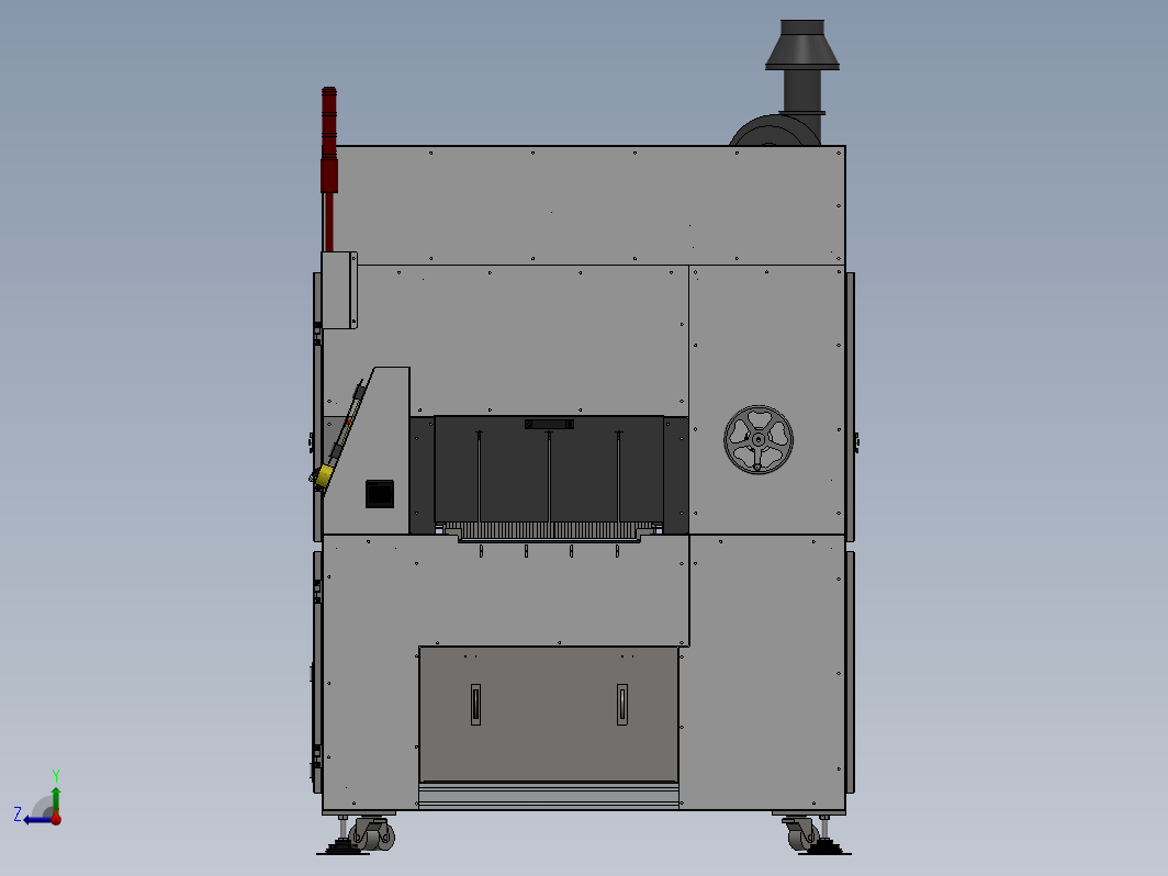 电路板UV固化机（3D模型+CAD工程图+生产BOM）