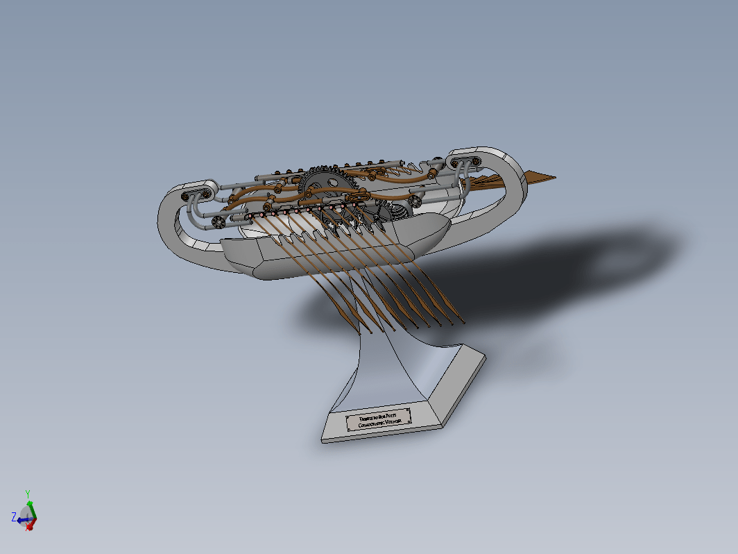 Cosmographic Voyager划桨划艇摆件