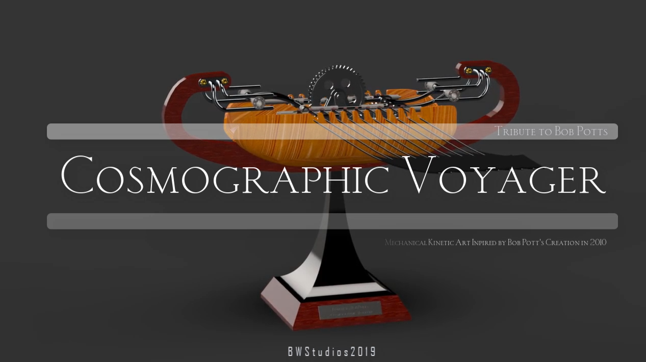 Cosmographic Voyager划桨划艇摆件