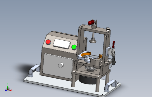 改变设备负载来测速的工装