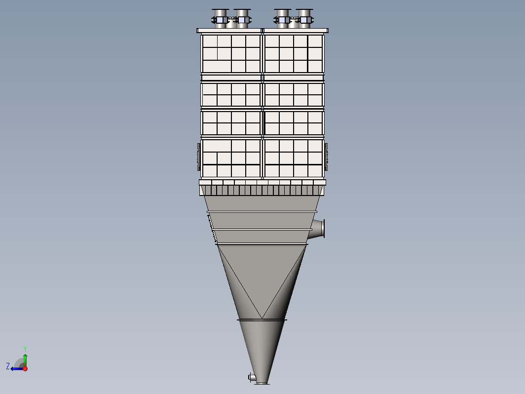 袋式除尘器ФР-3500重制版