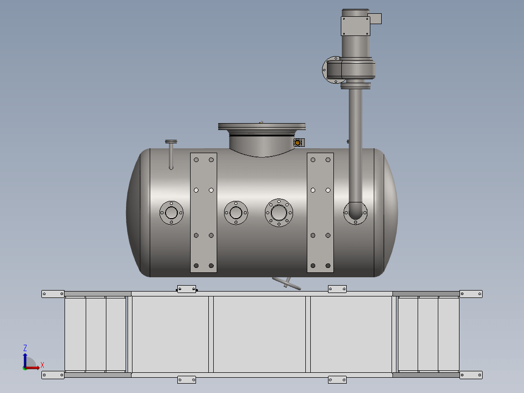 工业储罐3D Industrial tank