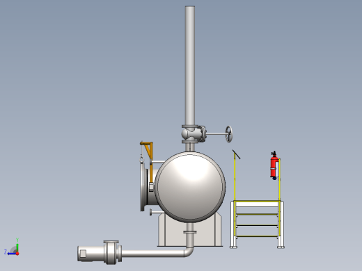 工业储罐3D Industrial tank缩略图
