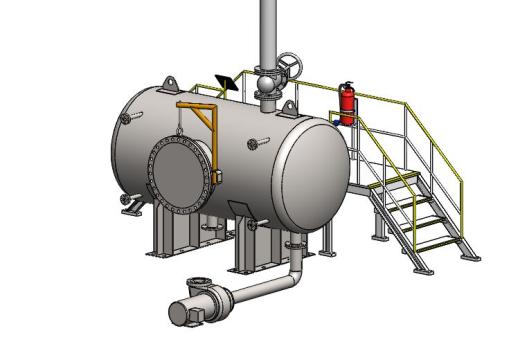 工业储罐3D Industrial tank缩略图