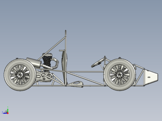 fsae方程式赛车设计图缩略图