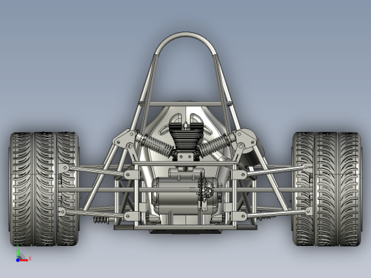 fsae方程式赛车设计图缩略图