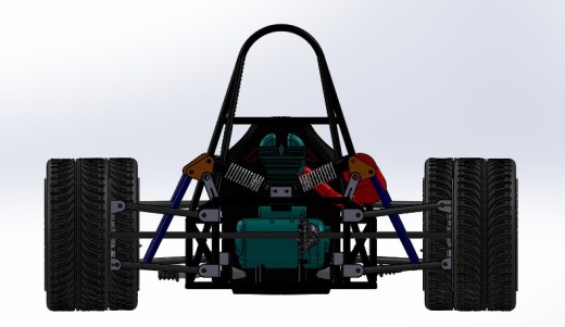 fsae方程式赛车设计图缩略图