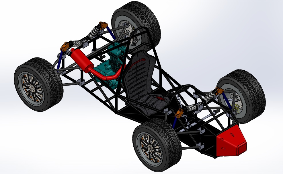 fsae方程式赛车设计图