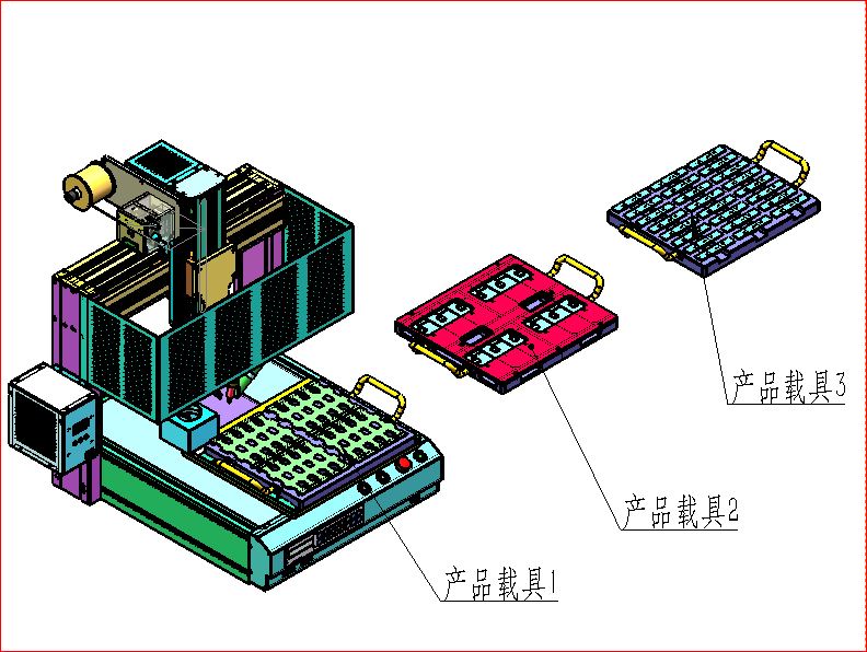 300三轴半自动焊锡机