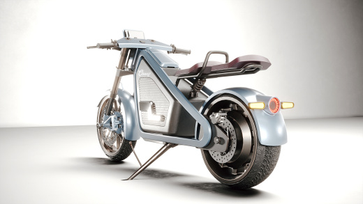 电动摩托车造型 Chaos Electric motorcycle