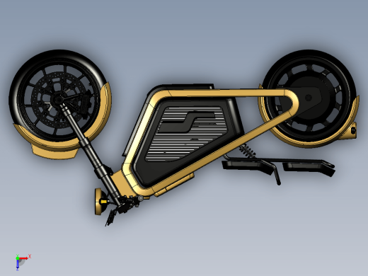 电动摩托车造型 Chaos Electric motorcycle缩略图