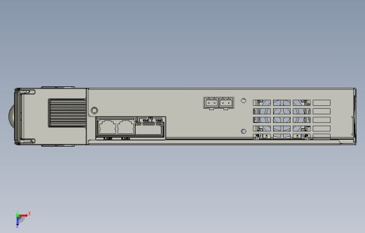 高性能多机传动驱动器STEP_B00(MD810-50M4T7.5G210+整机外形图)缩略图