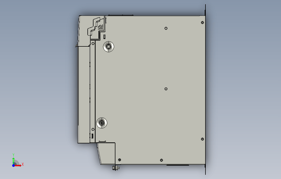 高性能多机传动驱动器STEP_B00(MD810-50M4T7.5G210+整机外形图)