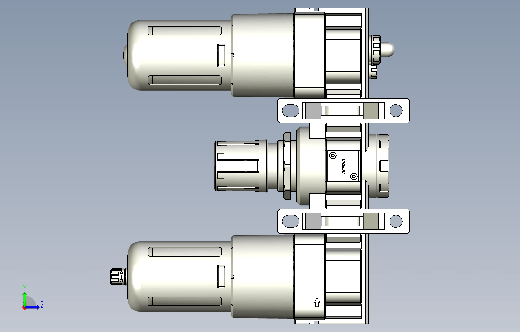 气源处理元件三点式组合3D-NC-500-06系列