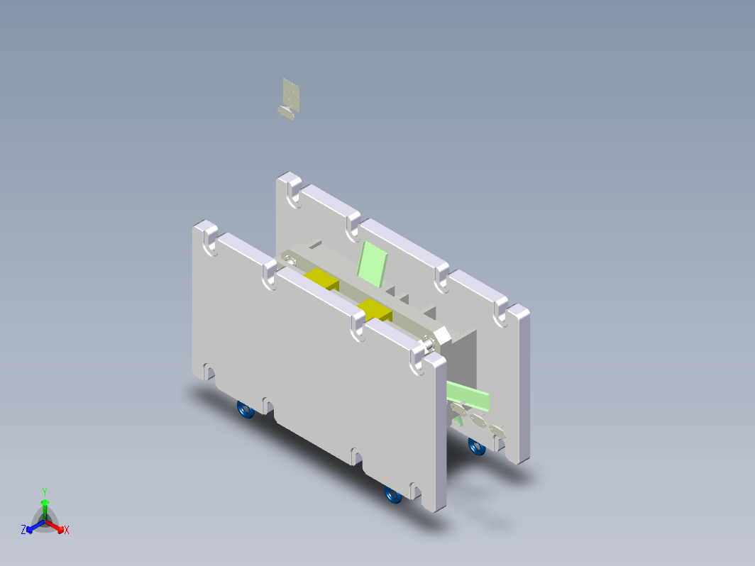 冲压模具 progressive-die-10 STP