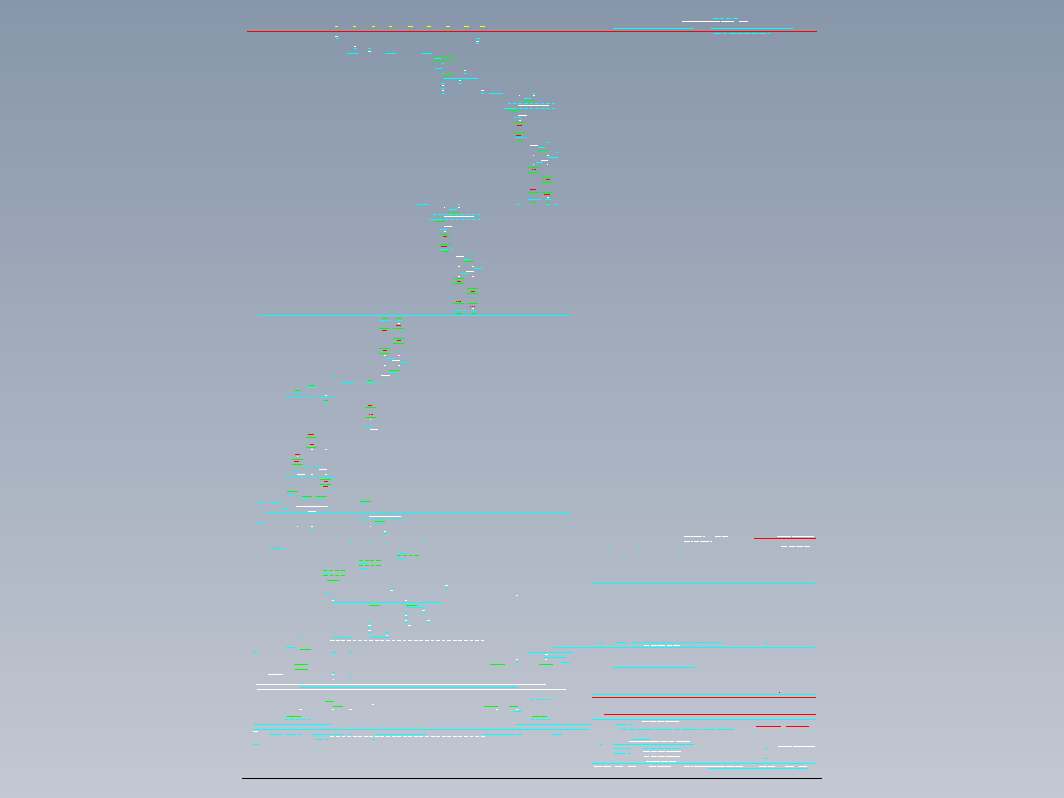 KB0-CC-96四台三用一备自投供(补)水泵系统及信号控制电路图1