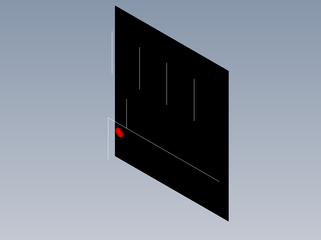 电气符号  单极四位开关 (gb4728_9_2A.14)