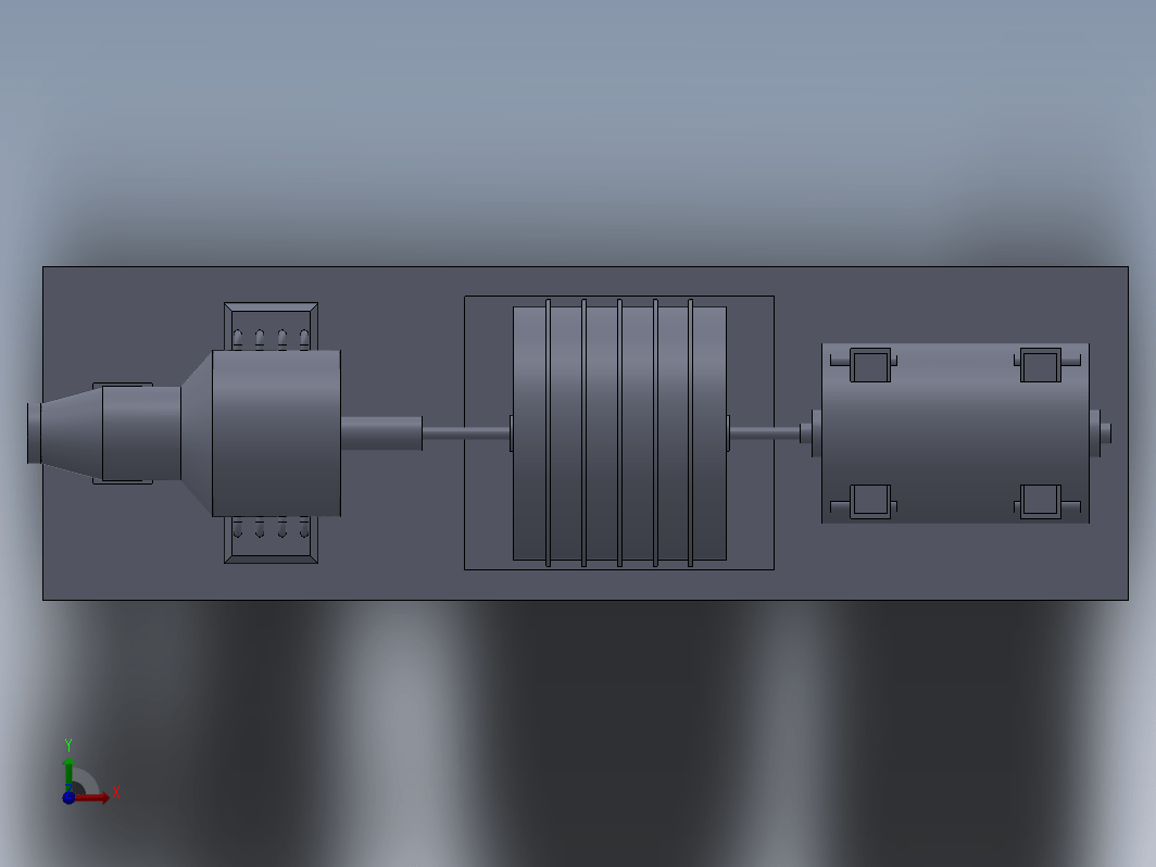 汽轮机25MW设计模型