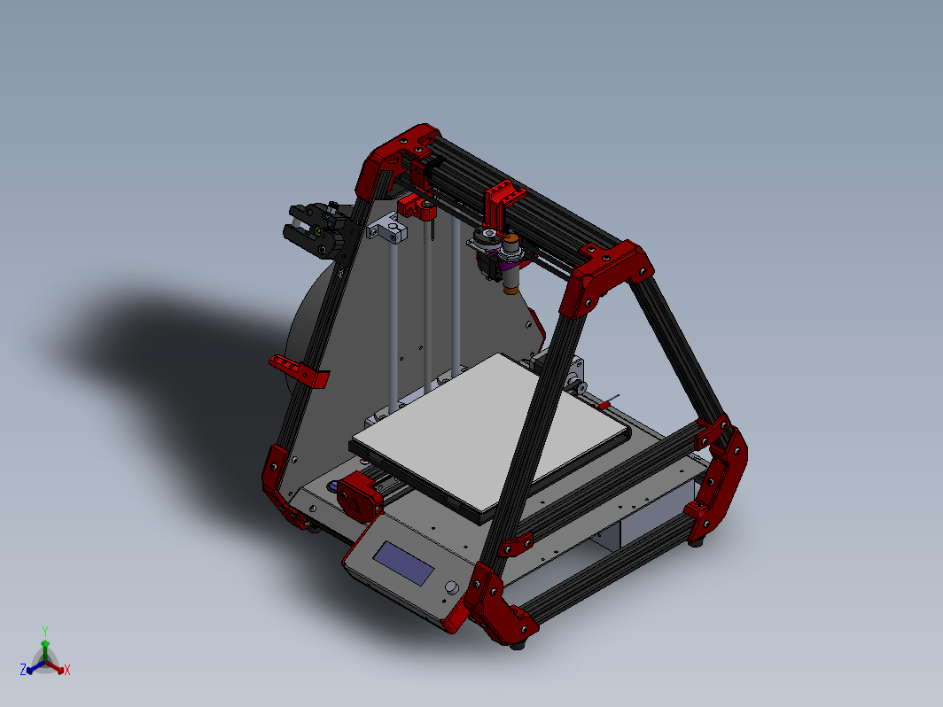 EM1-Light 3D打印机