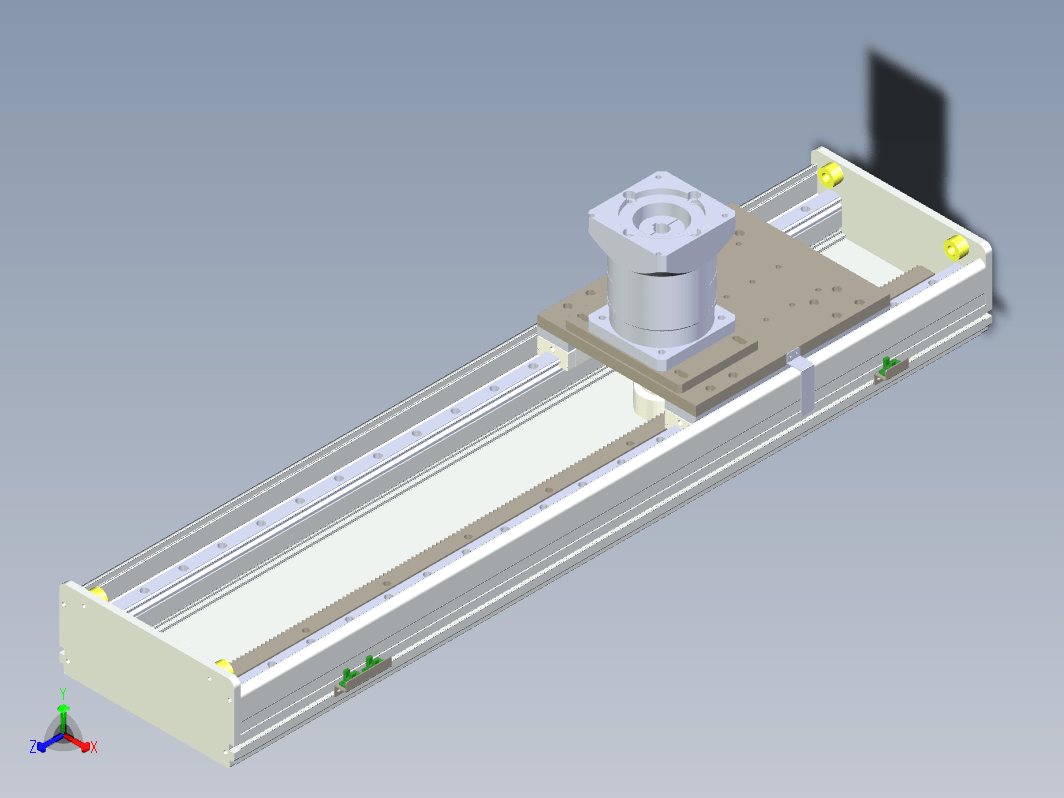 RDM270-800齿轮齿条模组 负载400kg 大负载模组 RDM270齿轮齿条模组