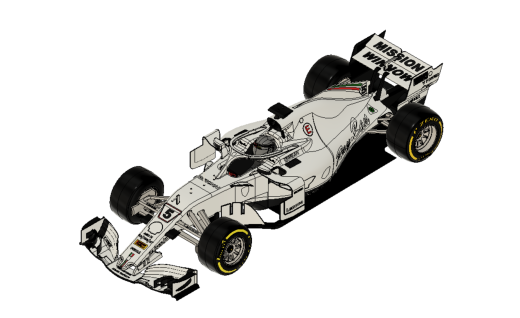 SF71H F1方程式赛车模型缩略图