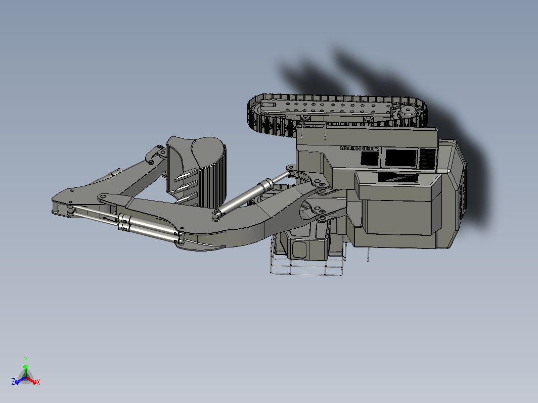 1比12 RC Lebherr 984挖掘机