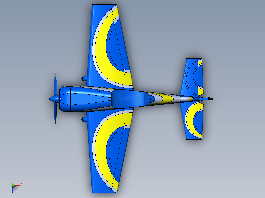 滑翔翼飞机建模