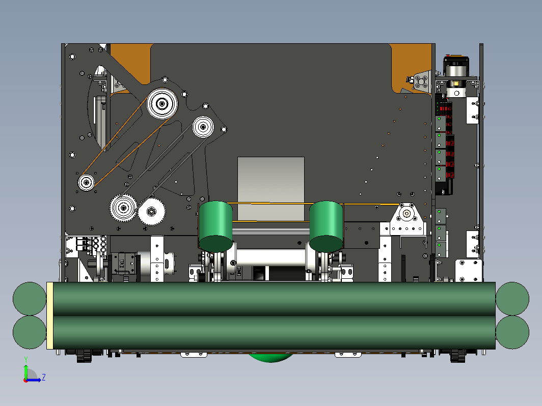 FRC 2017 Team 1188号机器人车