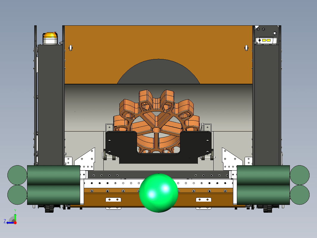 FRC 2017 Team 1188号机器人车