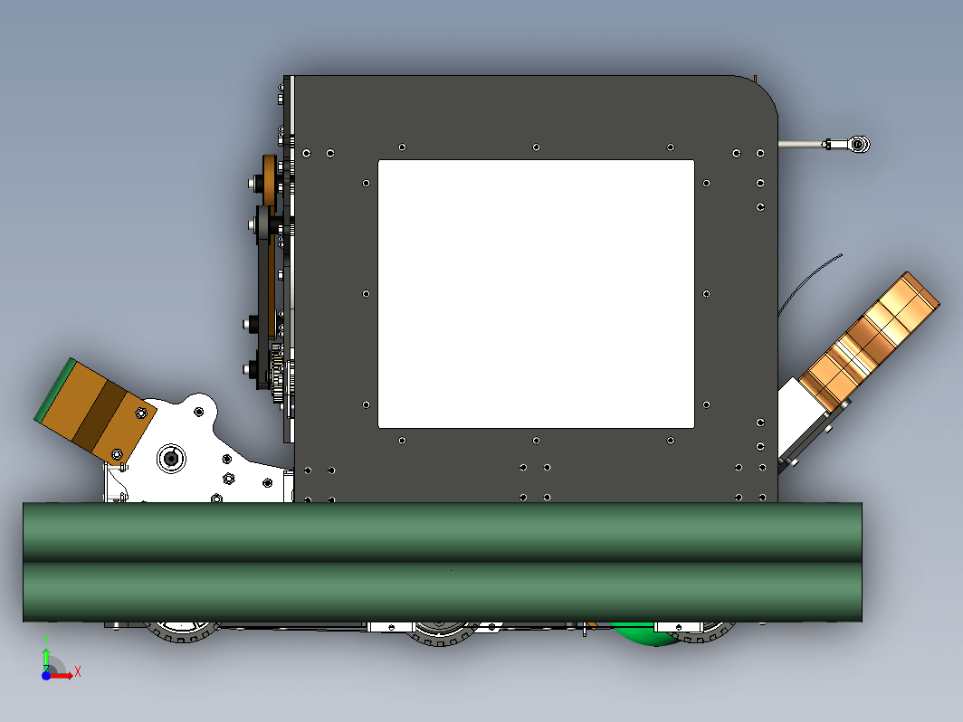 FRC 2017 Team 1188号机器人车