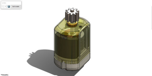 Servo Motor舵机结构缩略图