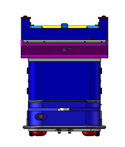 AGV线体转料车（已生产含BOM及2D）