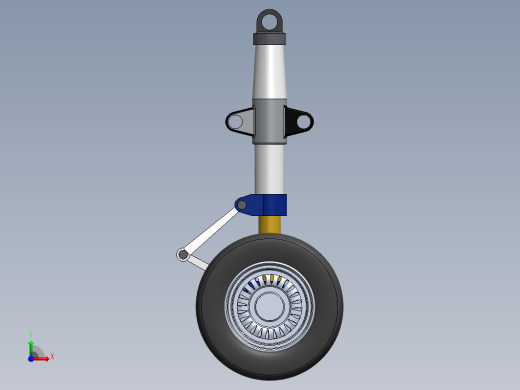 飞机起落架  landing-gear-40 SW IGS缩略图