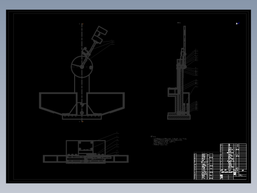 摆锤式冲击试验机设计CAD+说明缩略图