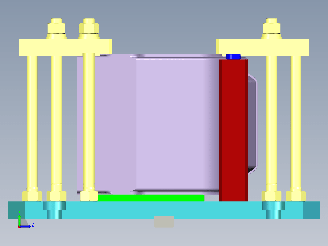 解放汽车变速器壳体工艺与夹具及数控编程三维UG10.0带参+CAD+说明书