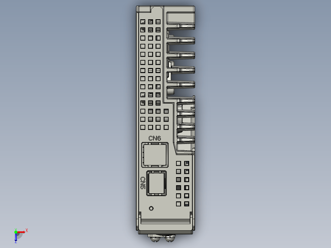 雷赛L7EC系列私服驱动器3D图纸