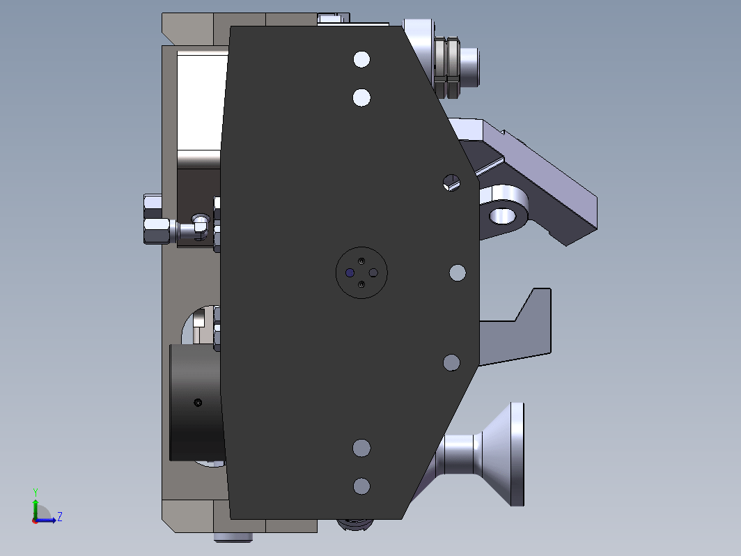 8吨前轴液压工装