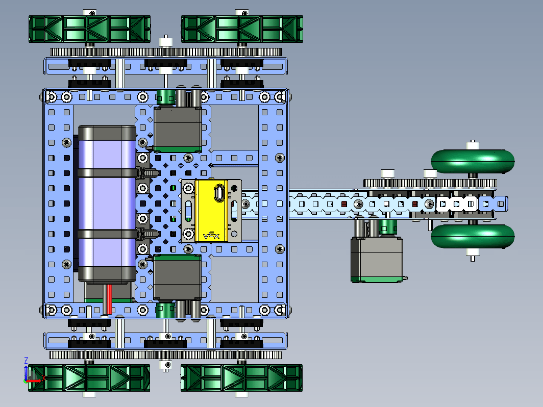 VEX ROBOT 1998四轮机器人小车