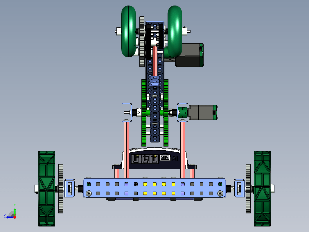 VEX ROBOT 1998四轮机器人小车