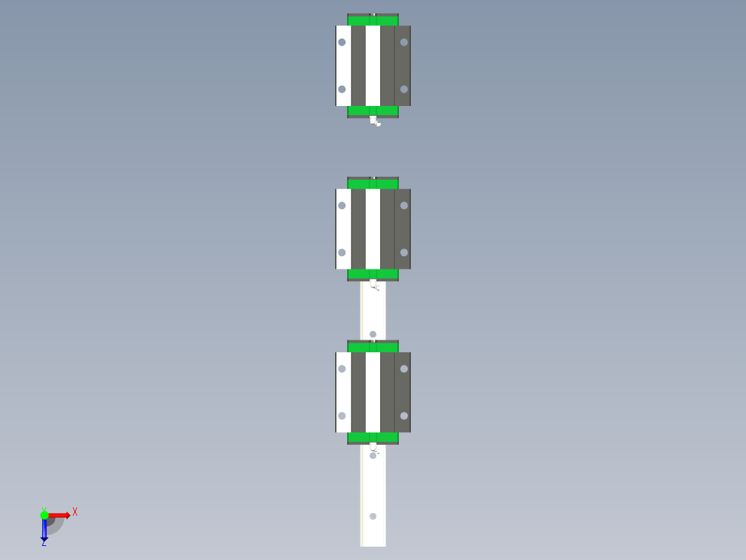 HGW-CC╱HGW-HC 滚珠式线性滑轨╱直线导轨[HGW35HC3R400Z0CI]