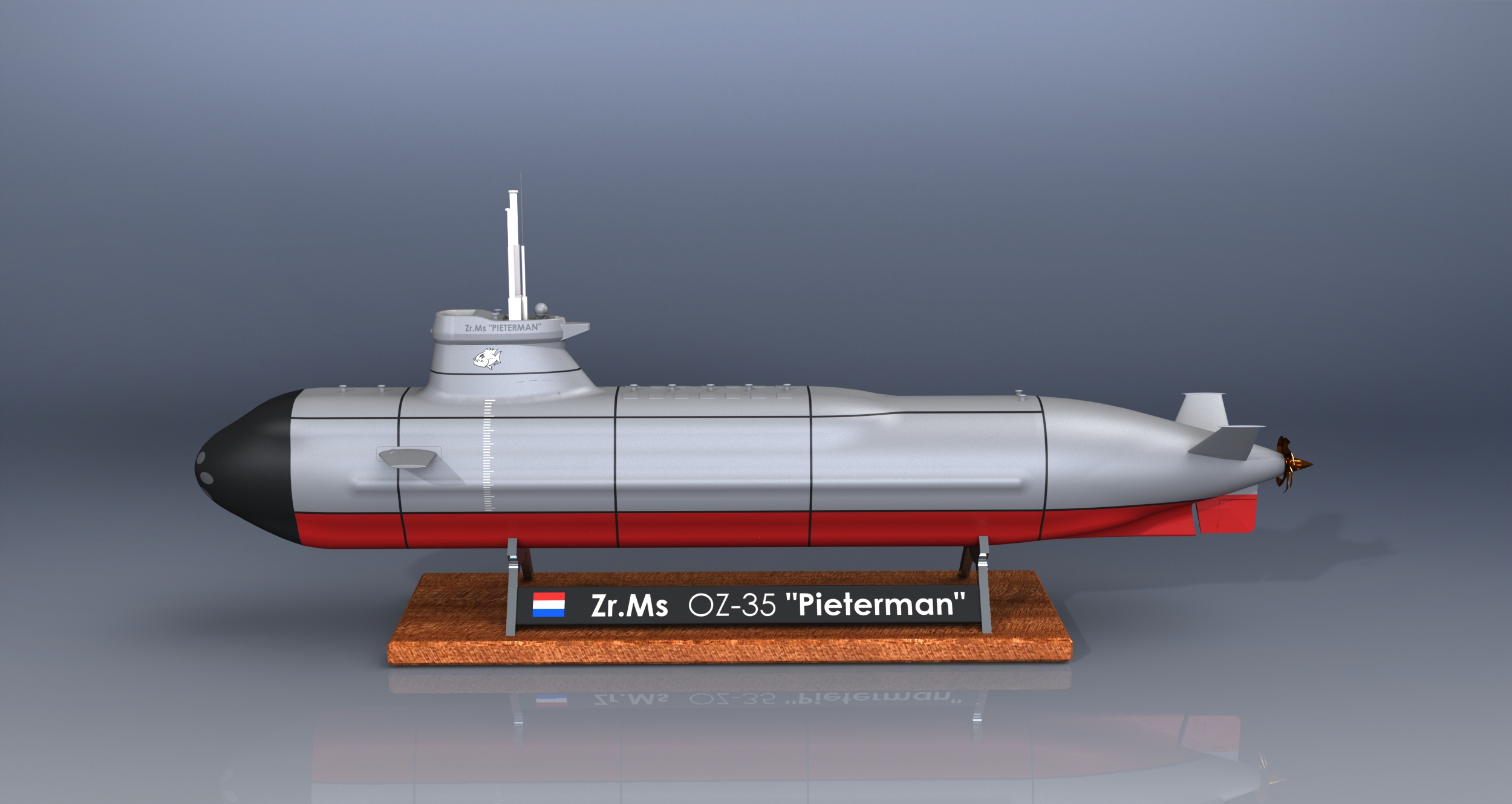 潜艇 ZR MS Pieterman
