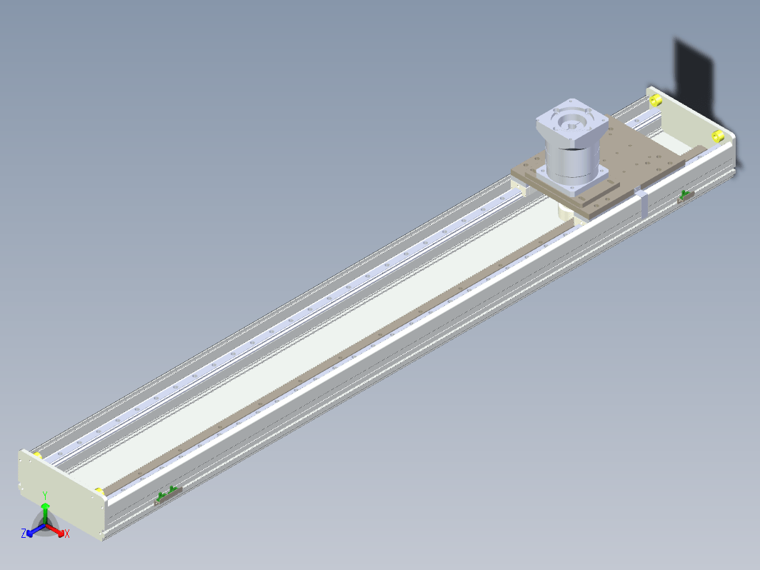 RDM270-1600齿轮齿条模组 负载400kg 大负载模组 RDM270齿轮齿条模组