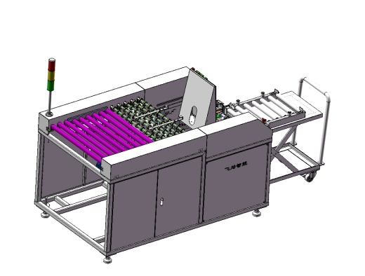 PCB自动化收放板机三维SW2015带参