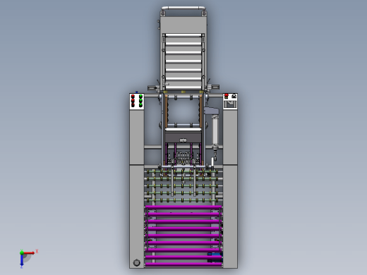 PCB自动化收放板机三维SW2015带参缩略图