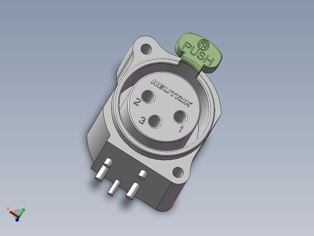 NEUTRIK输入卡侬