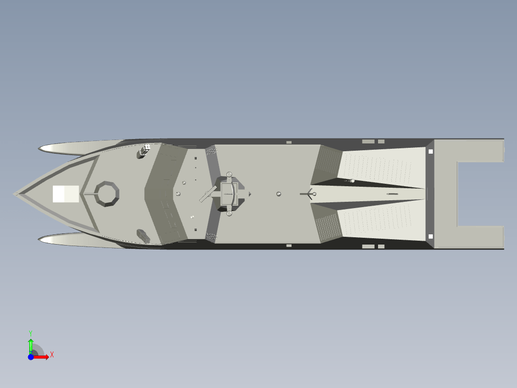 中国022型导弹艇模型