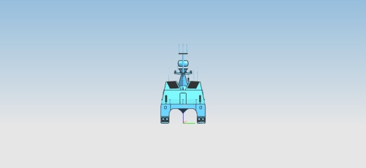 中国022型导弹艇模型缩略图